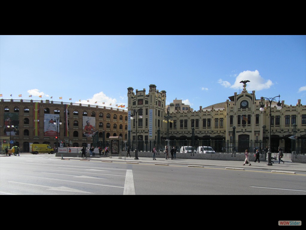 Bull ring and station, Valencia